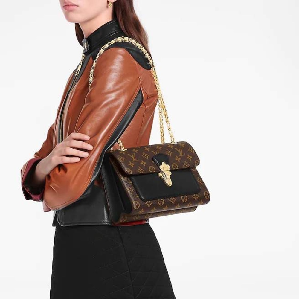 Louis Vuitton Monogram Victoire Black Bag